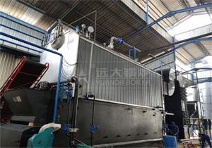 印度尼西亞飲料加工廠10噸生物質蒸汽鍋爐正式運行