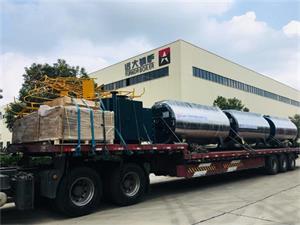 3臺2噸常壓燃氣熱水鍋爐發往陜西西安